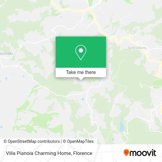 Villa Pianoia Charming Home map