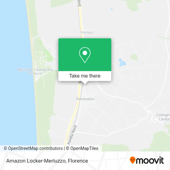 Amazon Locker-Merluzzo map