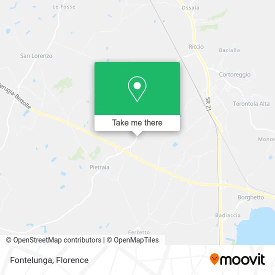 Fontelunga map