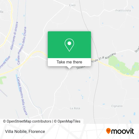 Villa Nobile map