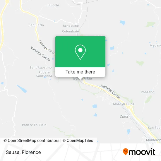 Sausa map