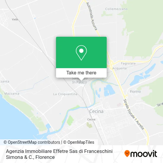 Agenzia Immobiliare Effetre Sas di Franceschini Simona & C. map