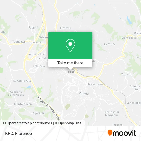 KFC map