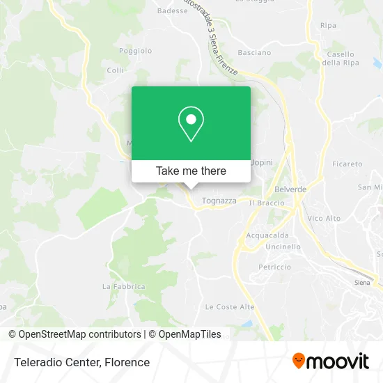 Teleradio Center map