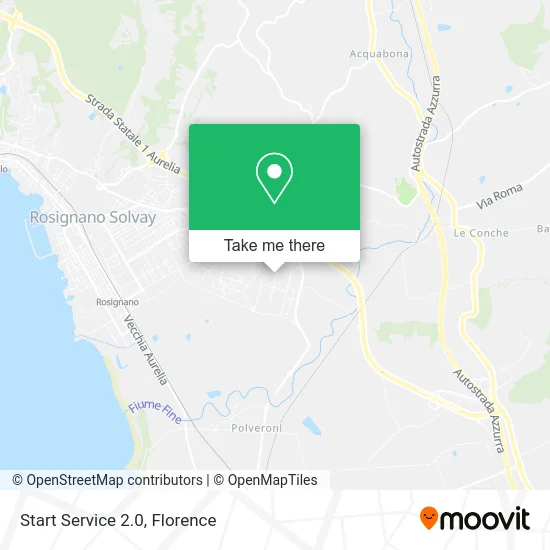 Start Service 2.0 map