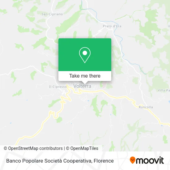 Banco Popolare Società Cooperativa map