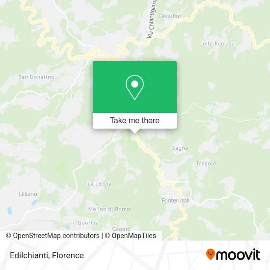 Edilchianti map