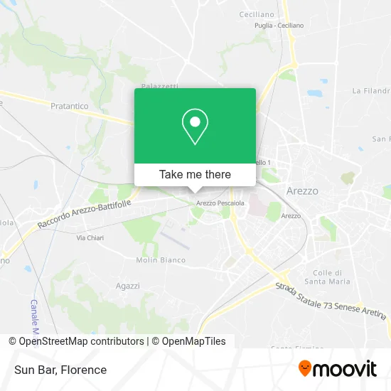 Sun Bar map