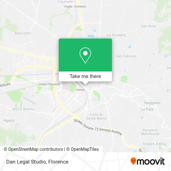 Dan Legal Studio map