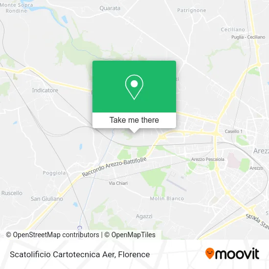 Scatolificio Cartotecnica Aer map