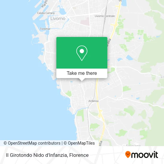 Il Girotondo Nido d'Infanzia map