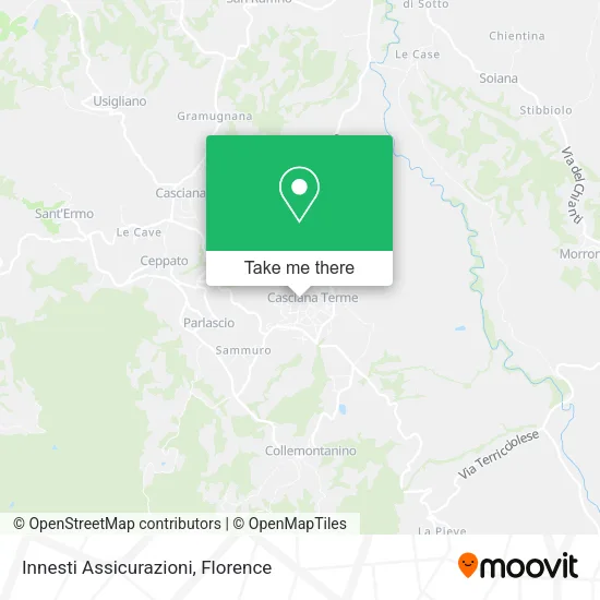 Innesti Assicurazioni map
