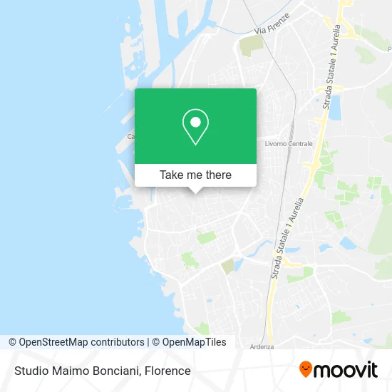 Studio Maimo Bonciani map