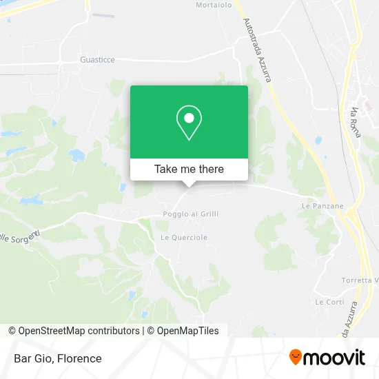 Bar Gio map