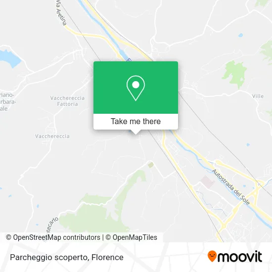 Parcheggio scoperto map