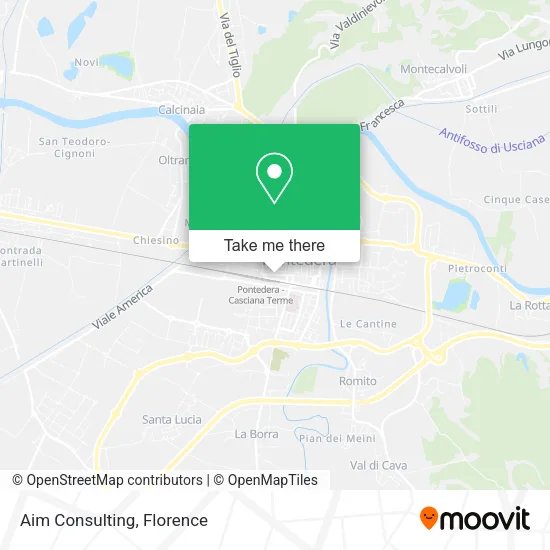 Aim Consulting map