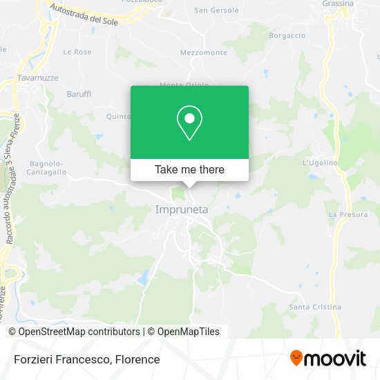Forzieri Francesco map