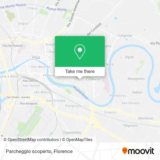 Parcheggio scoperto map