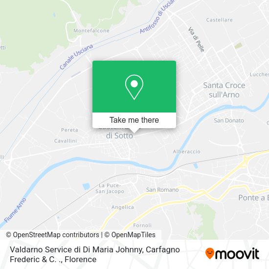 Valdarno Service di Di Maria Johnny, Carfagno Frederic & C. . map