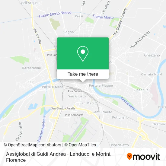 Assiglobal di Guidi Andrea - Landucci e Morini map