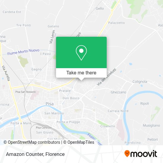 Amazon Counter map