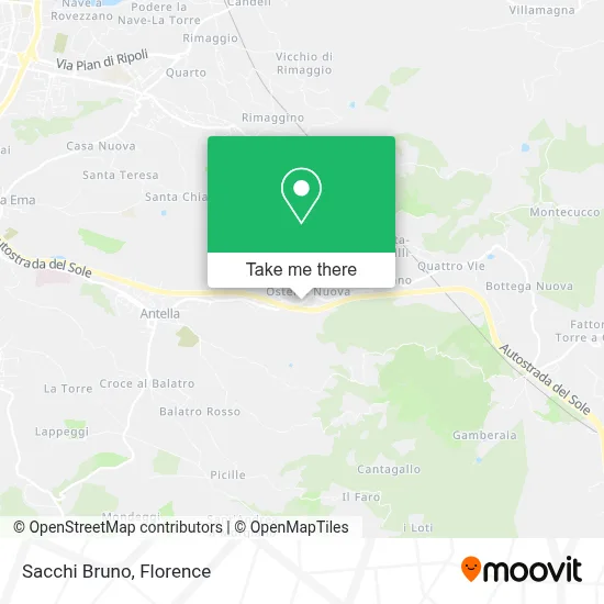 Sacchi Bruno map