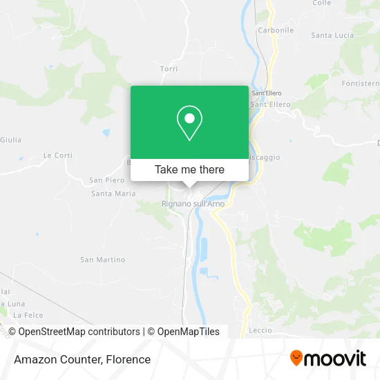 Amazon Counter map