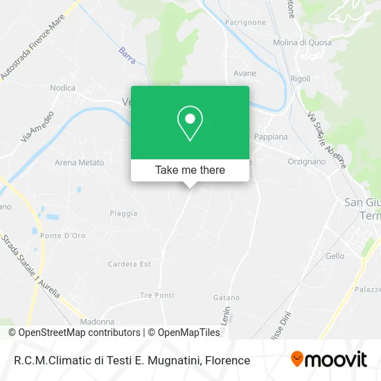 R.C.M. Climatic by E. Testi Mugnatini map