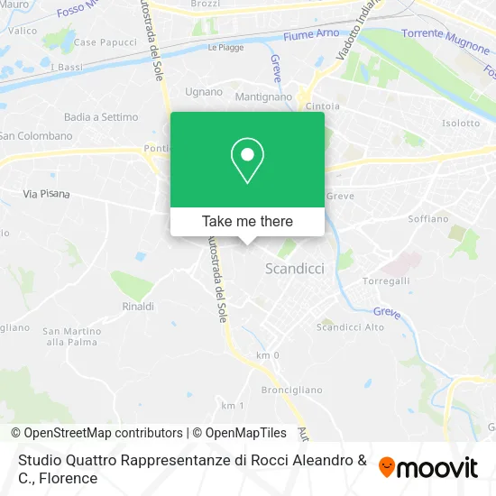 Studio Quattro Rappresentanze di Rocci Aleandro & C. map