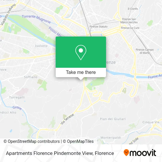 Apartments Florence Pindemonte View map
