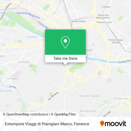 Extempore Viaggi di Pianigiani Marco map