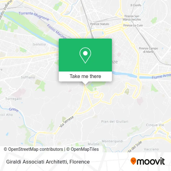 Giraldi Associated Architects map