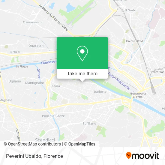 Peverini Ubaldo map