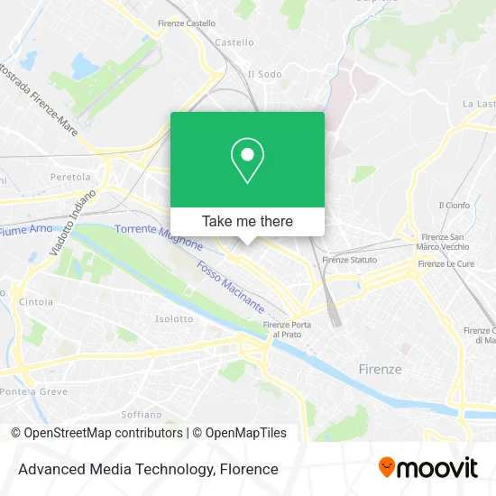 Advanced Media Technology map