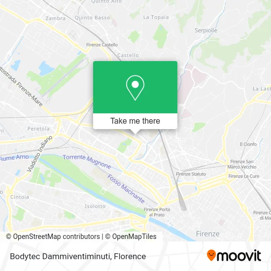 Bodytec Dammiventiminuti map