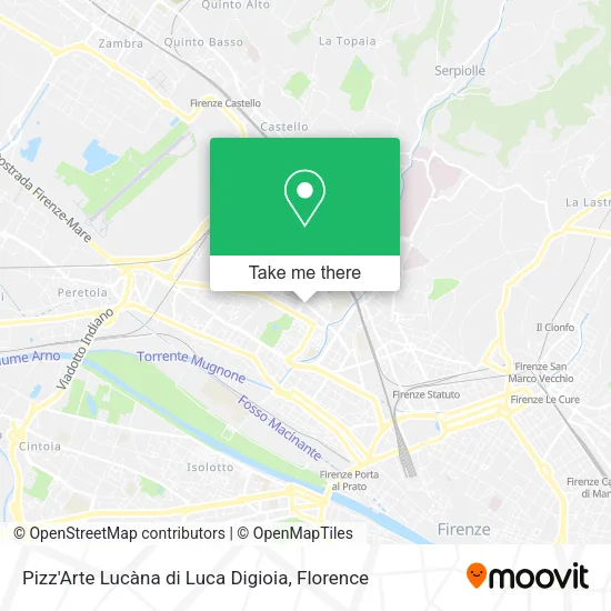 Pizz'Arte Lucàna di Luca Digioia map