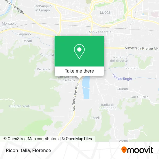 Ricoh Italia map