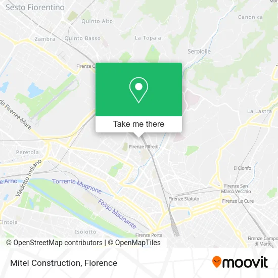 Mitel Construction map
