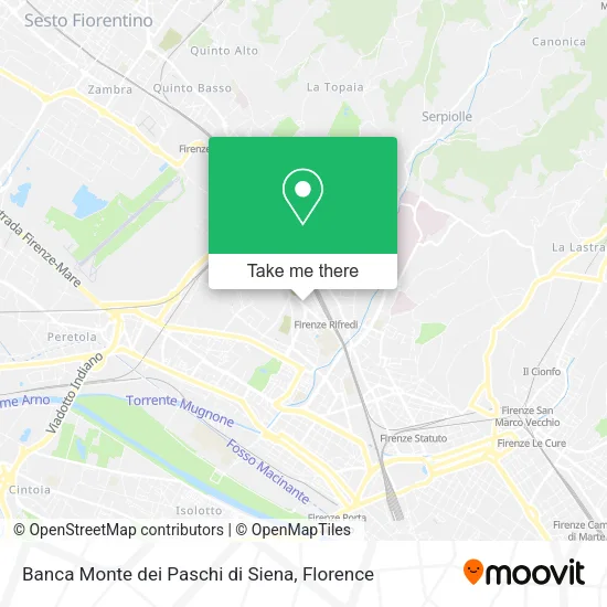 Banca Monte dei Paschi di Siena map