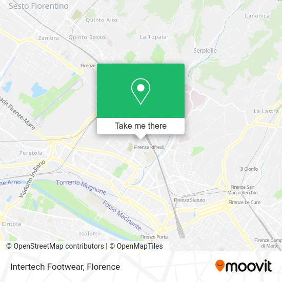 Intertech Footwear map