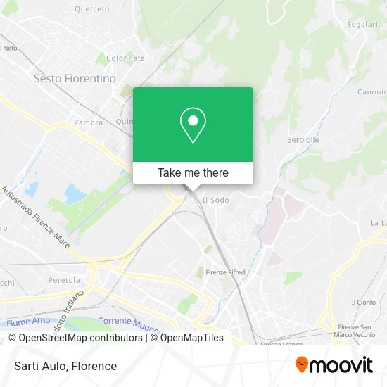Sarti Aulo map