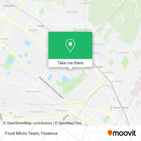 Food Micro Team map