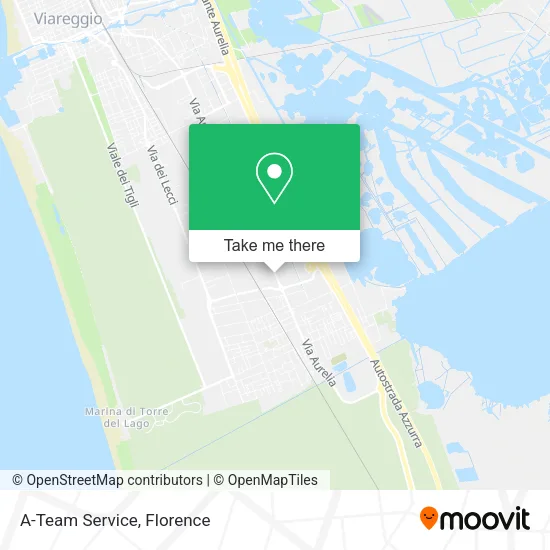 A-Team Service map