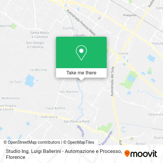 Studio Ing. Luigi Ballerini - Automazione e Processo map