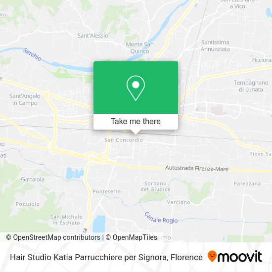Hair Studio Katia Parrucchiere per Signora map