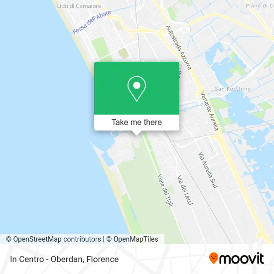 In Centro - Oberdan map