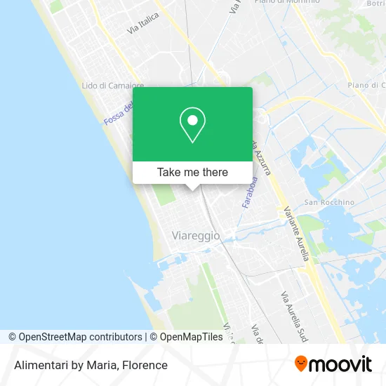 Alimentari by Maria map