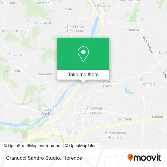 Granucci Sandro Studio map