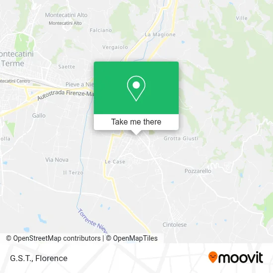 G.S.T. map