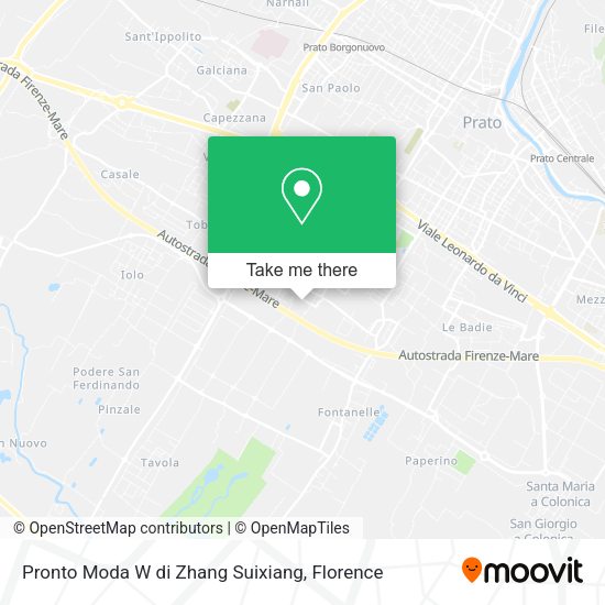 Pronto Moda W di Zhang Suixiang map